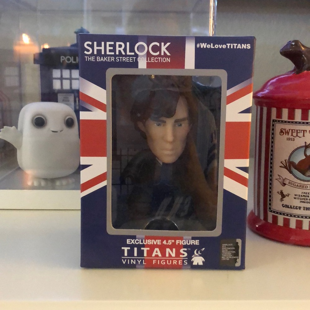 Sherlock Excl. 4.5” Figure by Titans Vinyl Figures